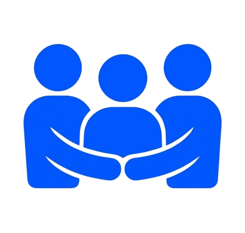 Learn to be part of a team icon