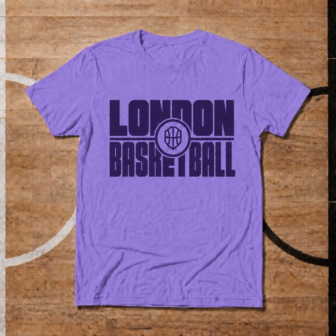 Girls LONDON BASKETBALL LSB t shirt