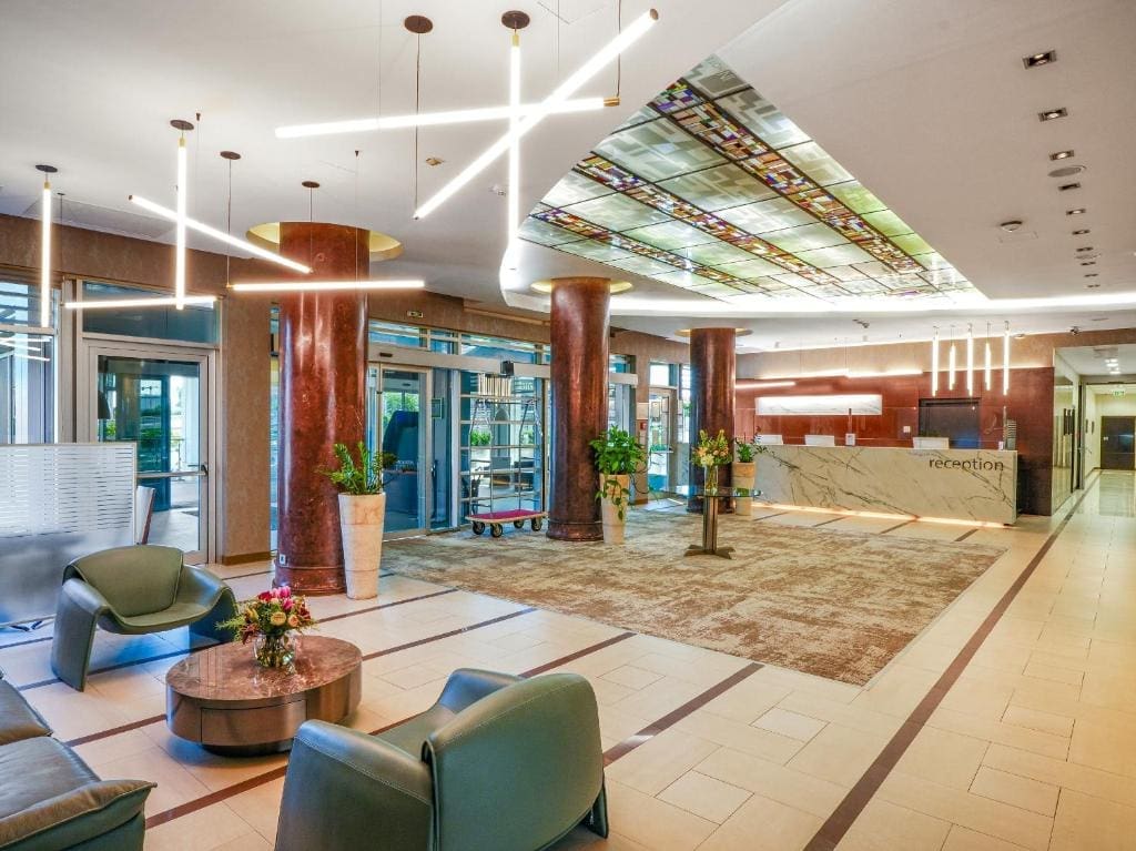 Lobby at IN Hotel Belgrade