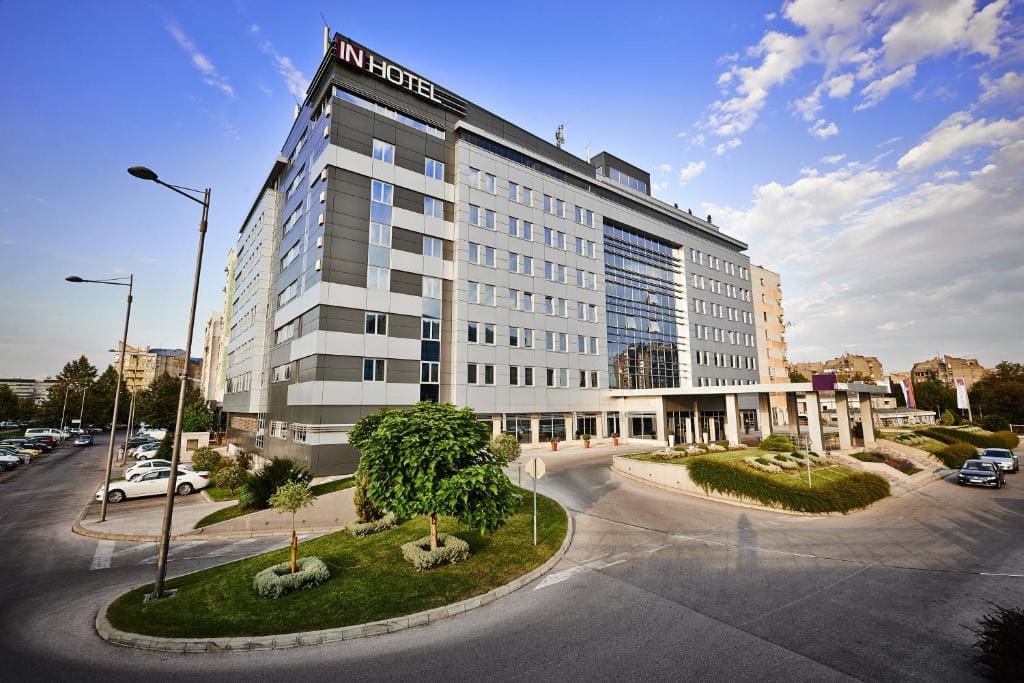 Exterior view of IN Hotel Belgrade
